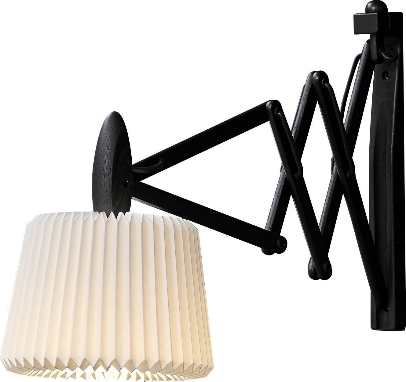 Kinkiet Sax 120 czarny dąb