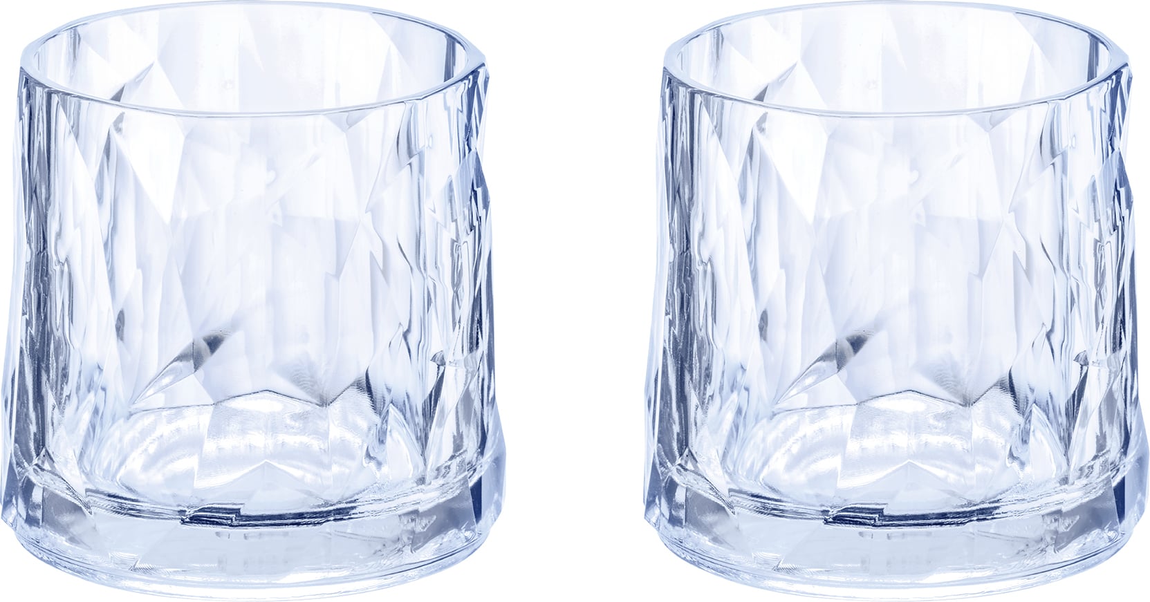 Szklanki z tworzywa Club No. 2 Tritan 250 ml turkusowe 2 szt.