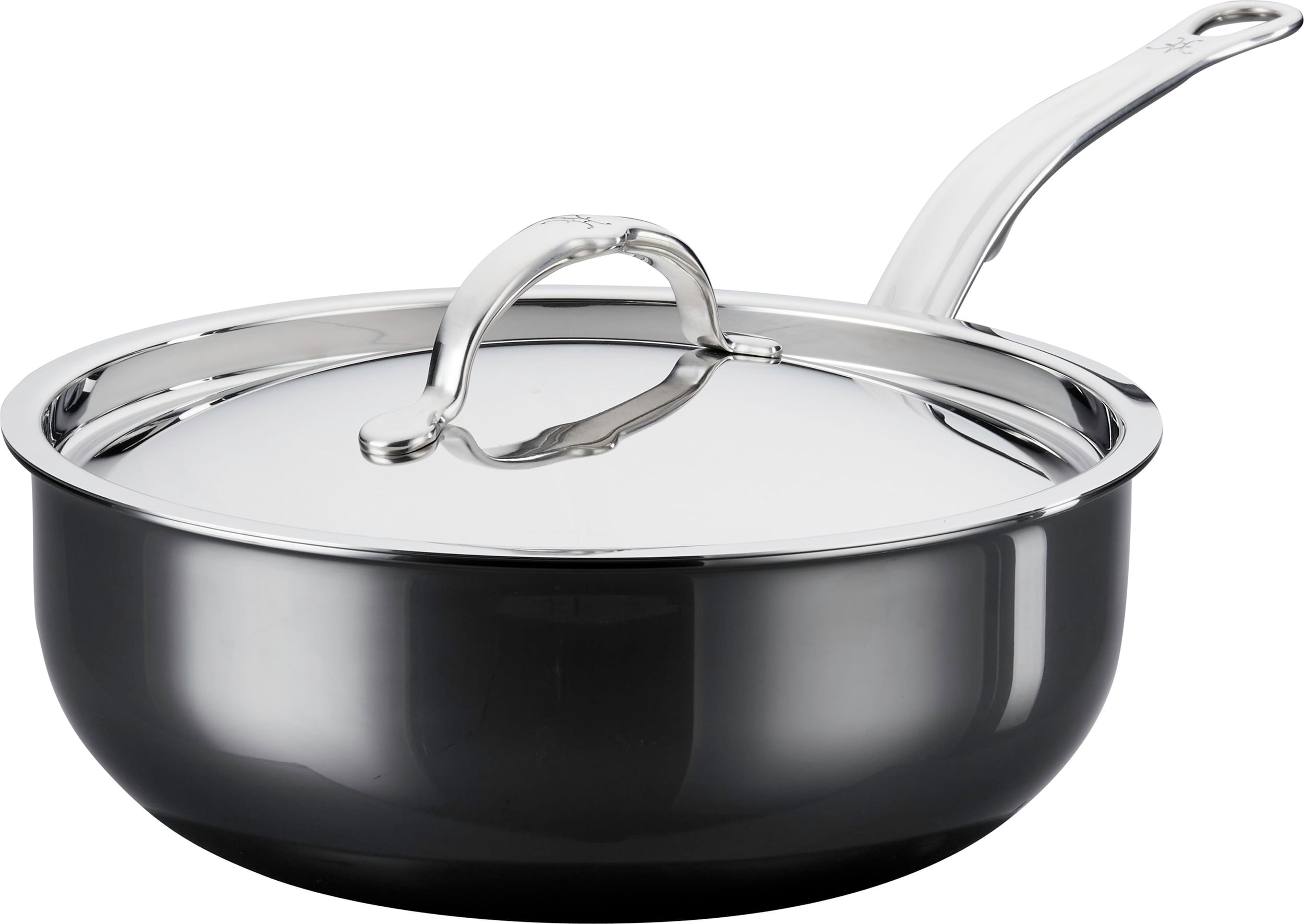 Patelnia głęboka z pokrywką Nanobond 24 cm
