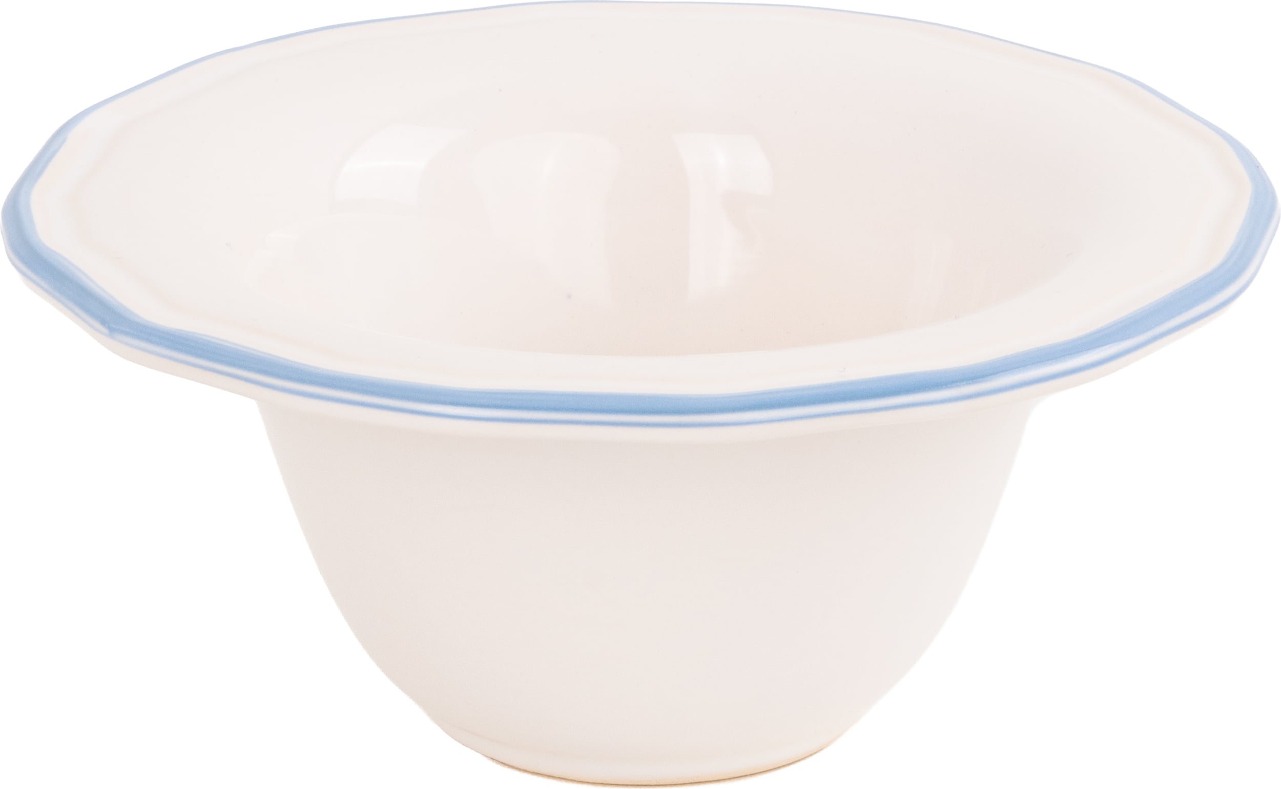 Miseczka deserowa Asolo 16 cm biało-błękitna