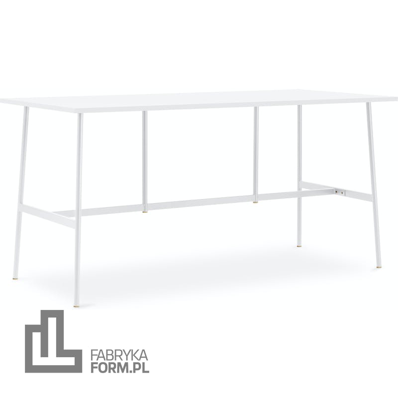 Stół barowy Union 90 x 190 cm biały