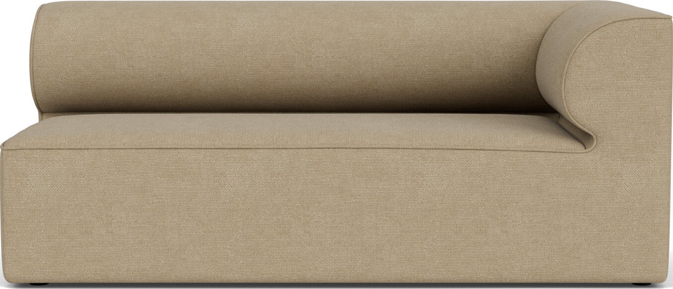 Narożnik prawostronny sofy modułowej Eave Bouclé 86 x 172 cm beżowy