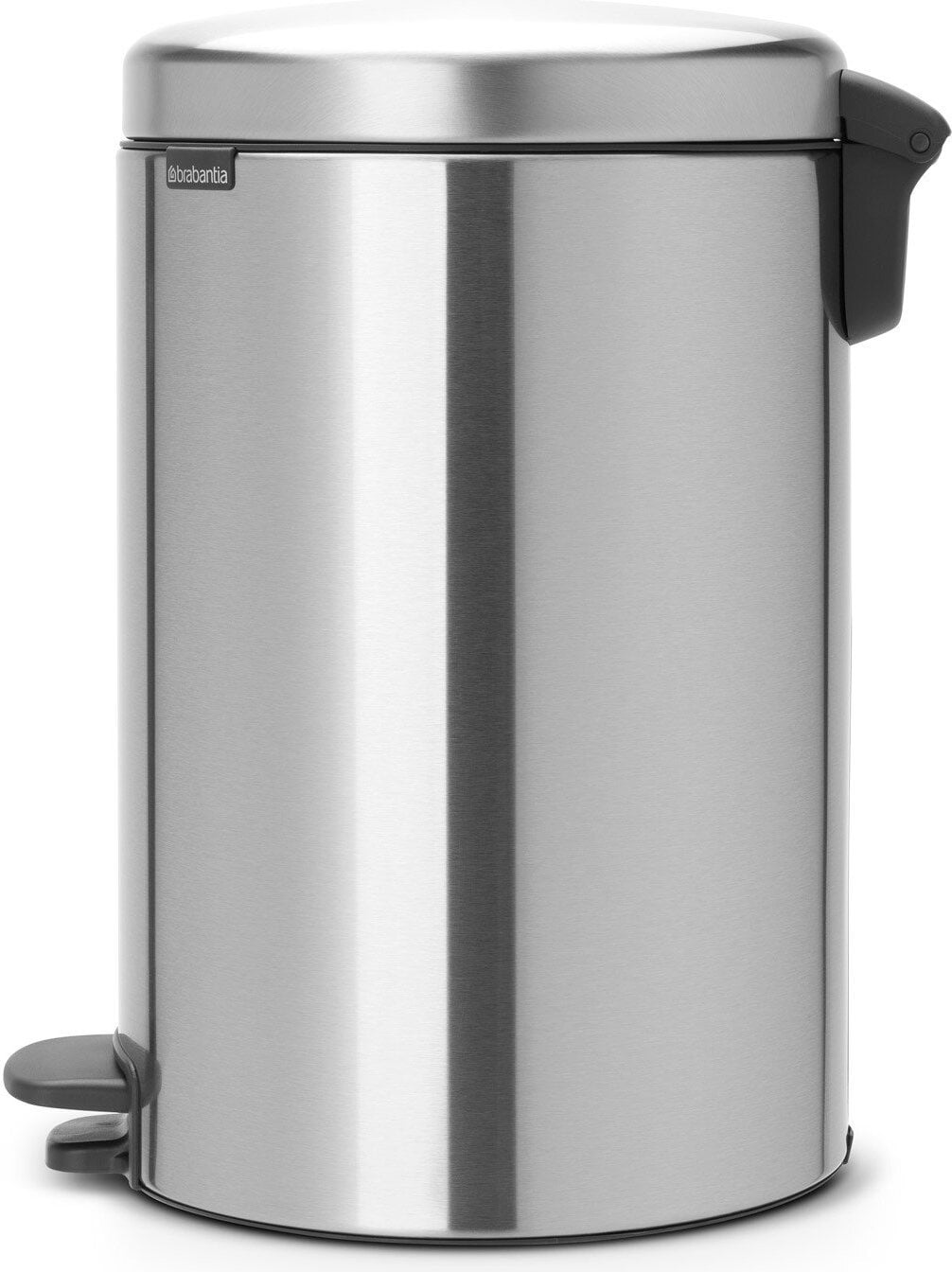 Kosz na śmieci pedałowy NewIcon 20 l stal matowa