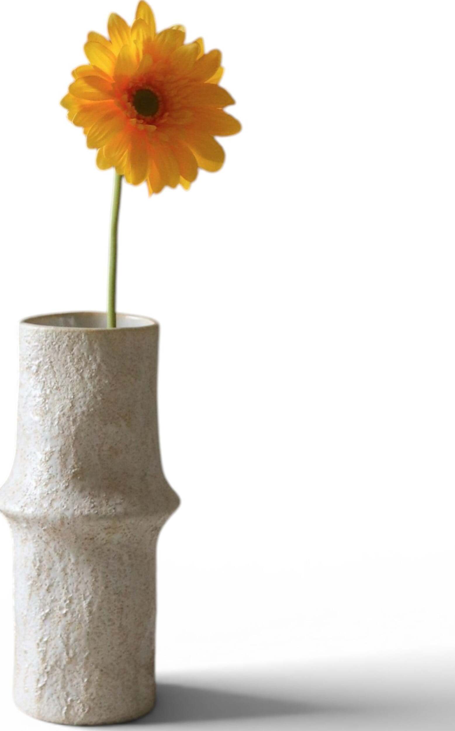 Kwiat sztuczny Botane gerbera 66 cm żółta