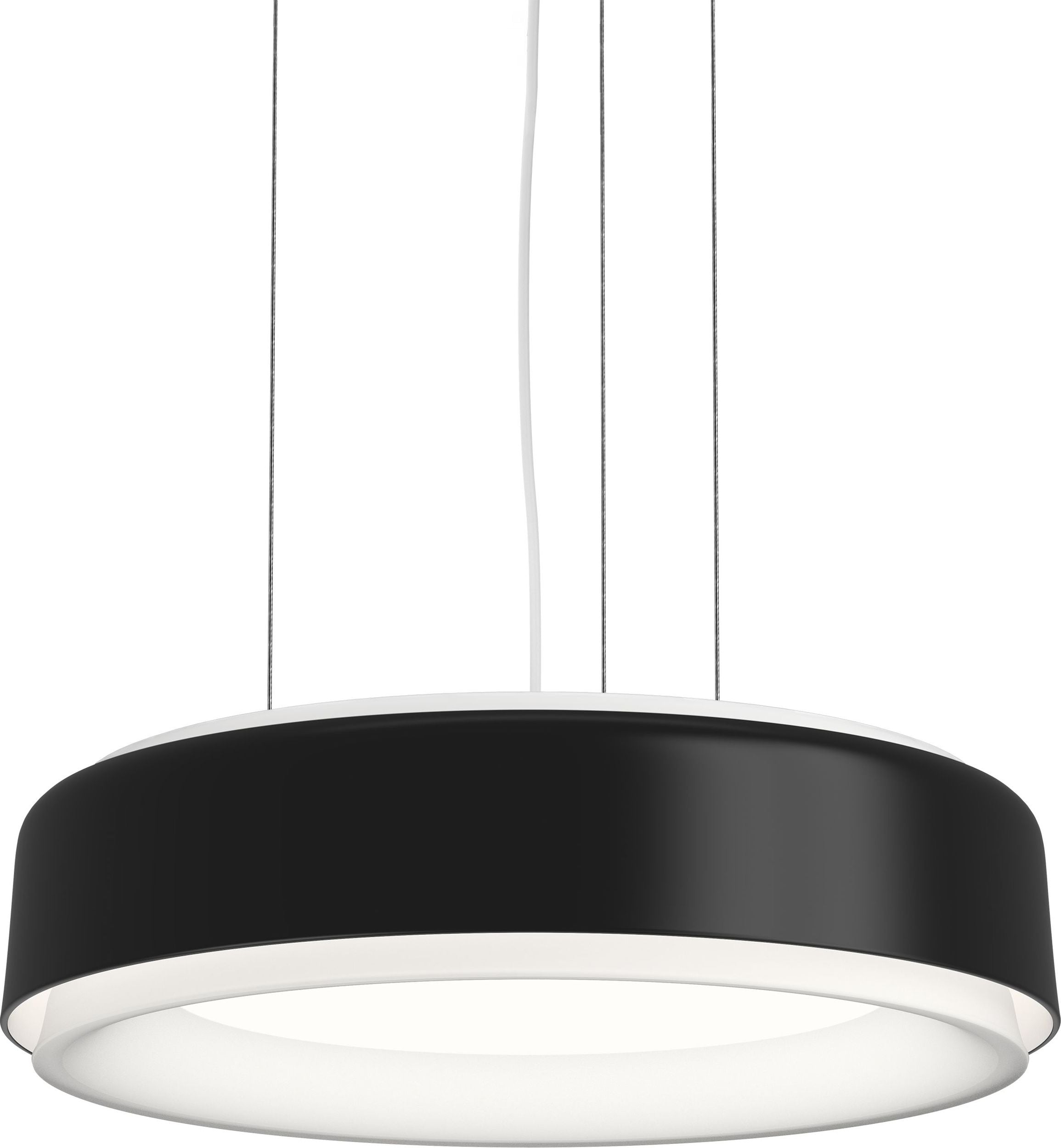 Lampa wisząca LP Grand Suspended LED 2700K 32 cm czarna ściemnianie fazowe Main Dimm