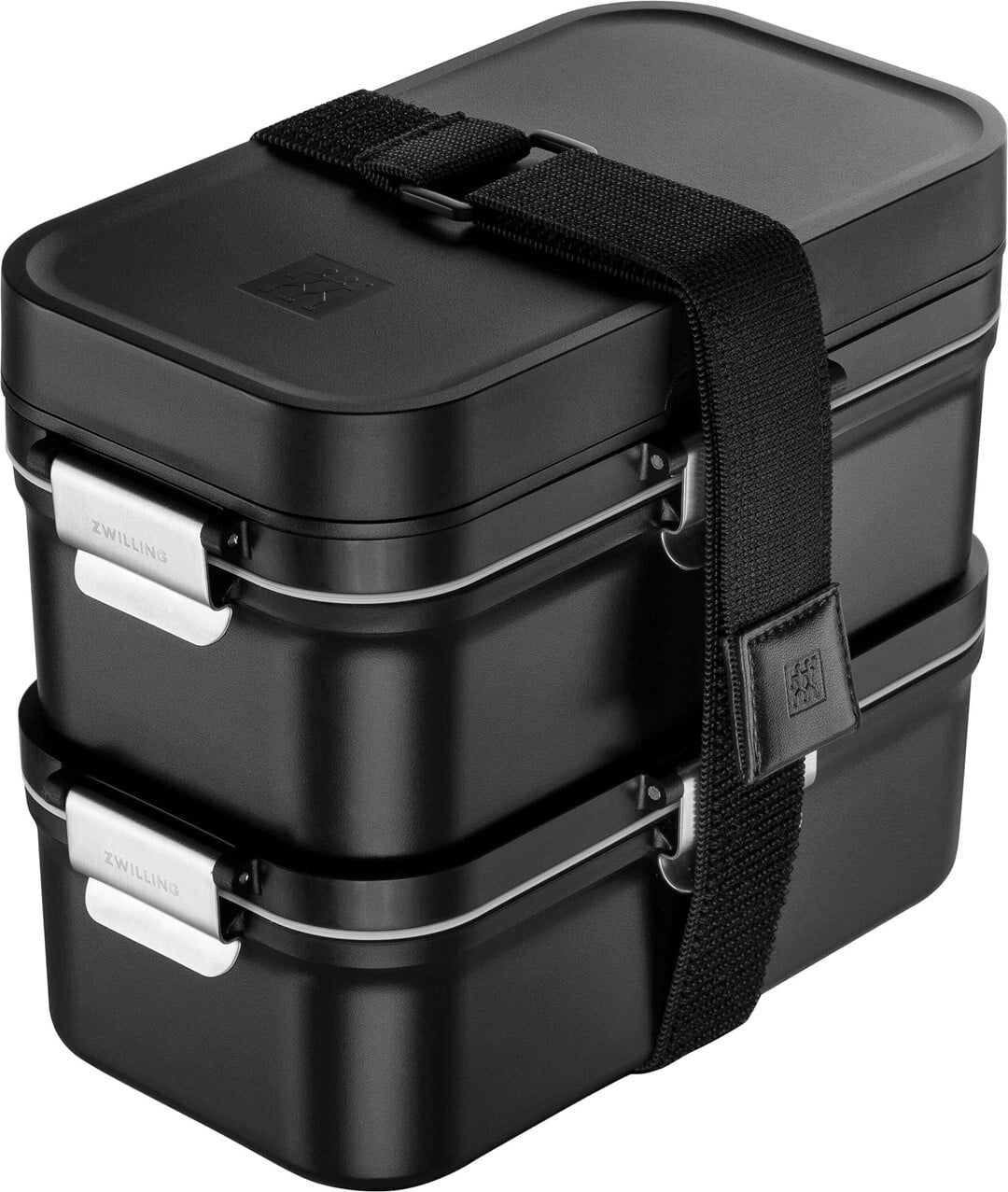 Lunchboxy próżniowe Fresh & Save czarne 2 szt.