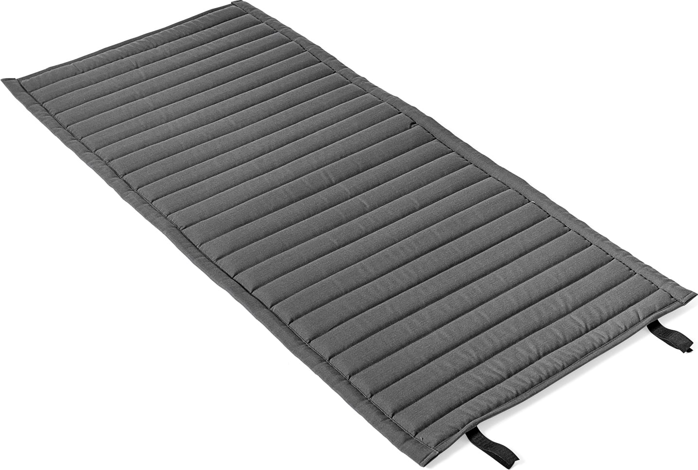Poduszka na fotel wypoczynkowy niski Palissade 117 x 49 5 cm antracytowa