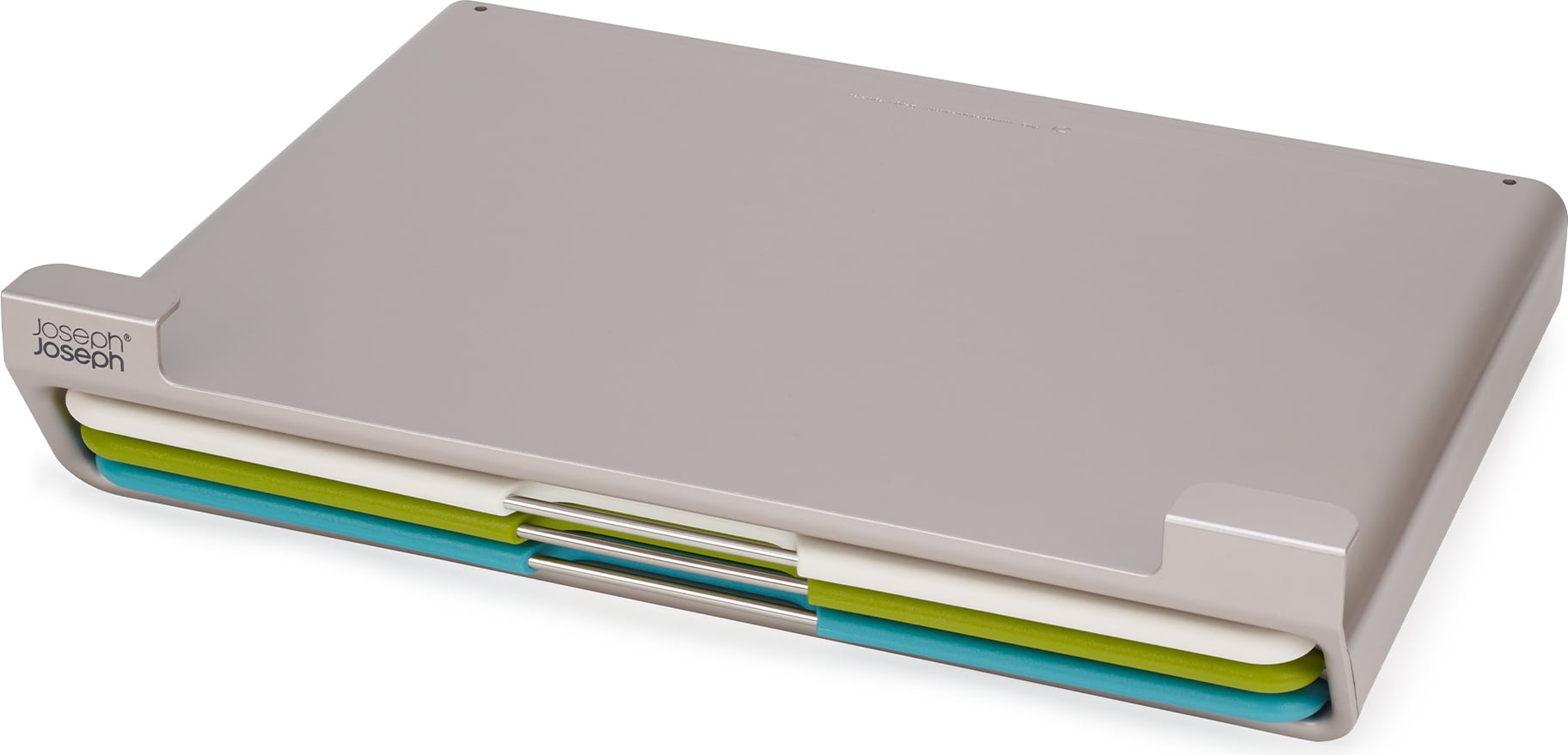 Deski do krojenia Folio 36 cm kolorowe z organizerem 4 el.