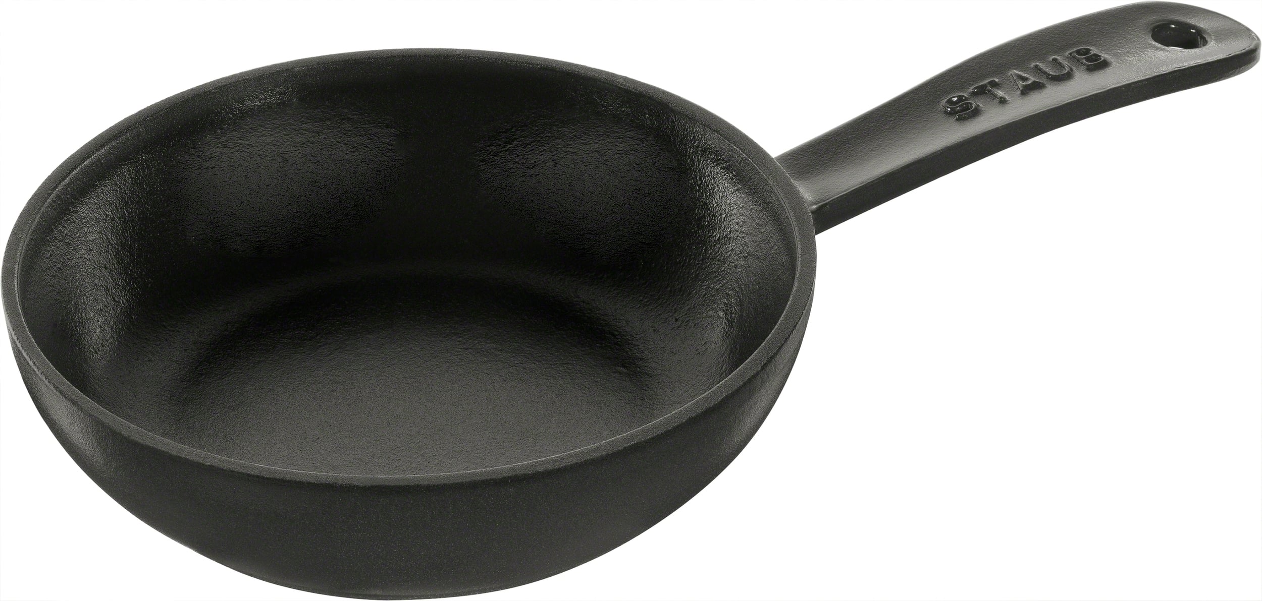 Patelnia Staub 16 cm czarna żeliwna