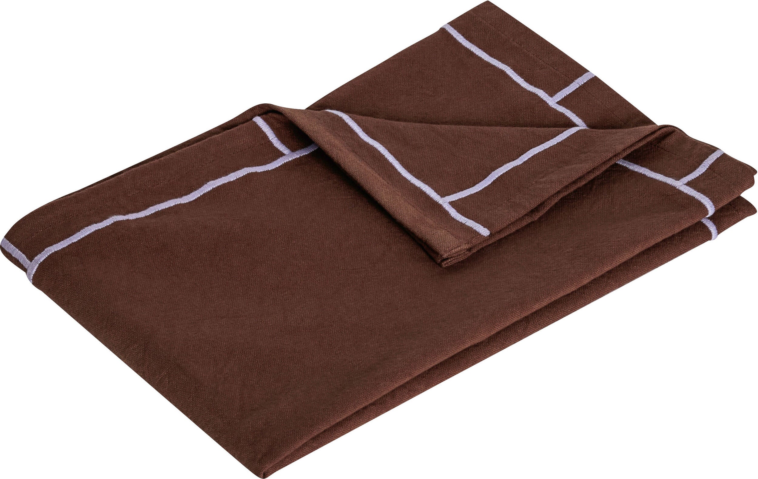 Ścierka kuchenna Easypeasy 60 x 80 cm brązowo-fioletowa
