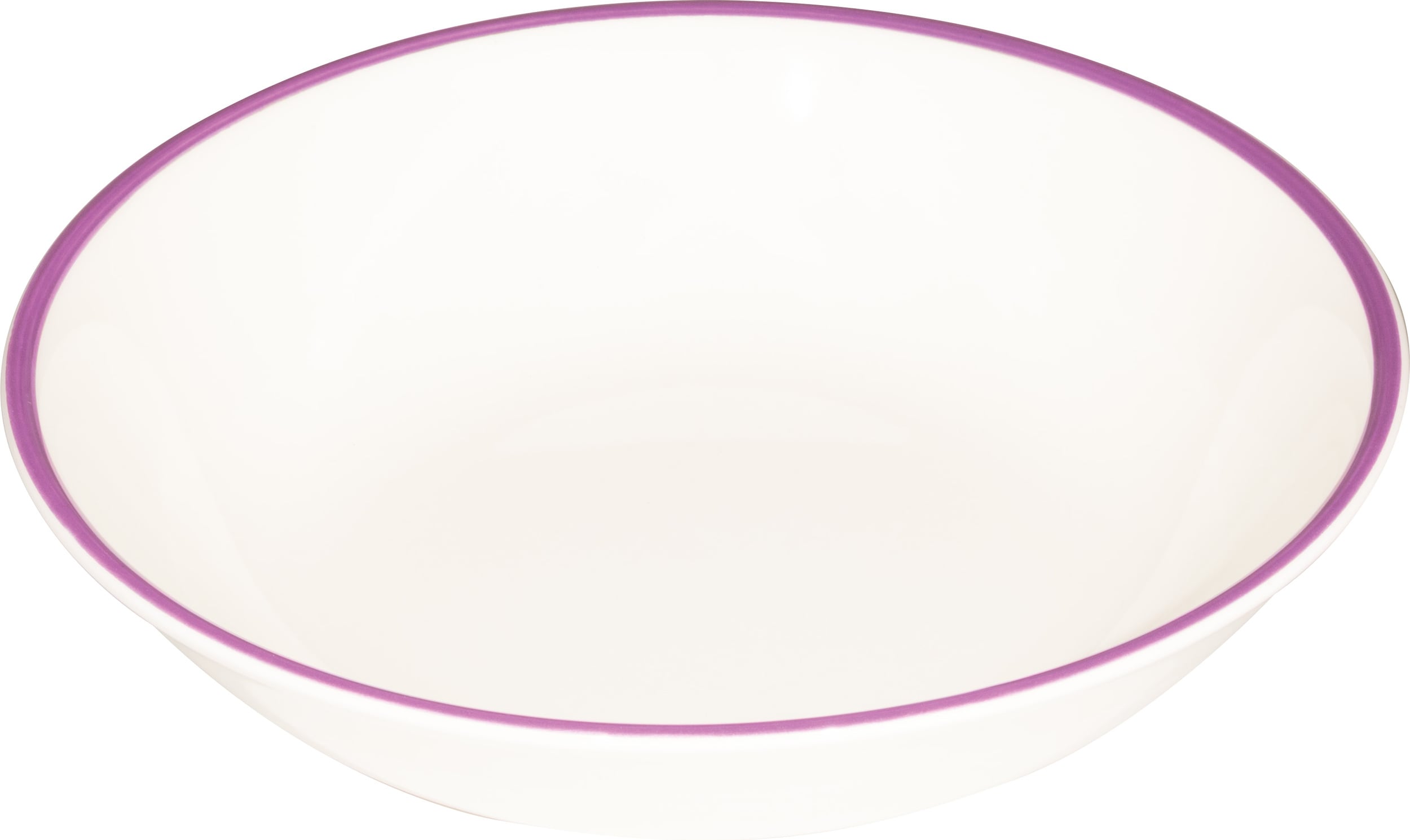 Talerz głęboki Lido Rim 22 cm fioletowy