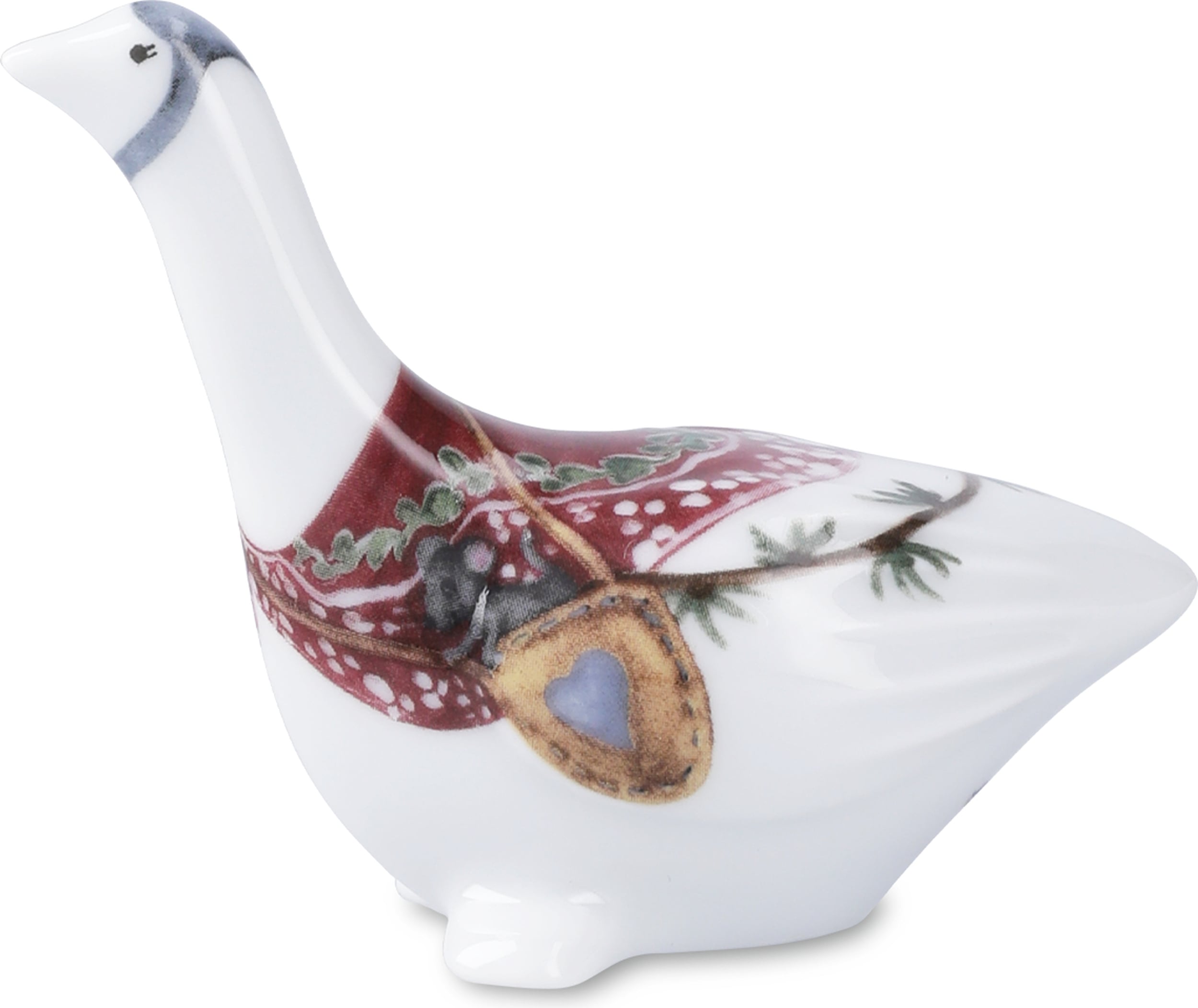 Dekoracja świąteczna Hammershøi Christmas gęś 8 cm