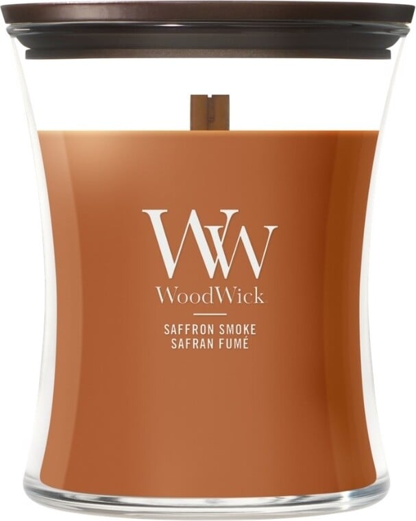 Świeca WoodWick Core Saffron Smoke średnia