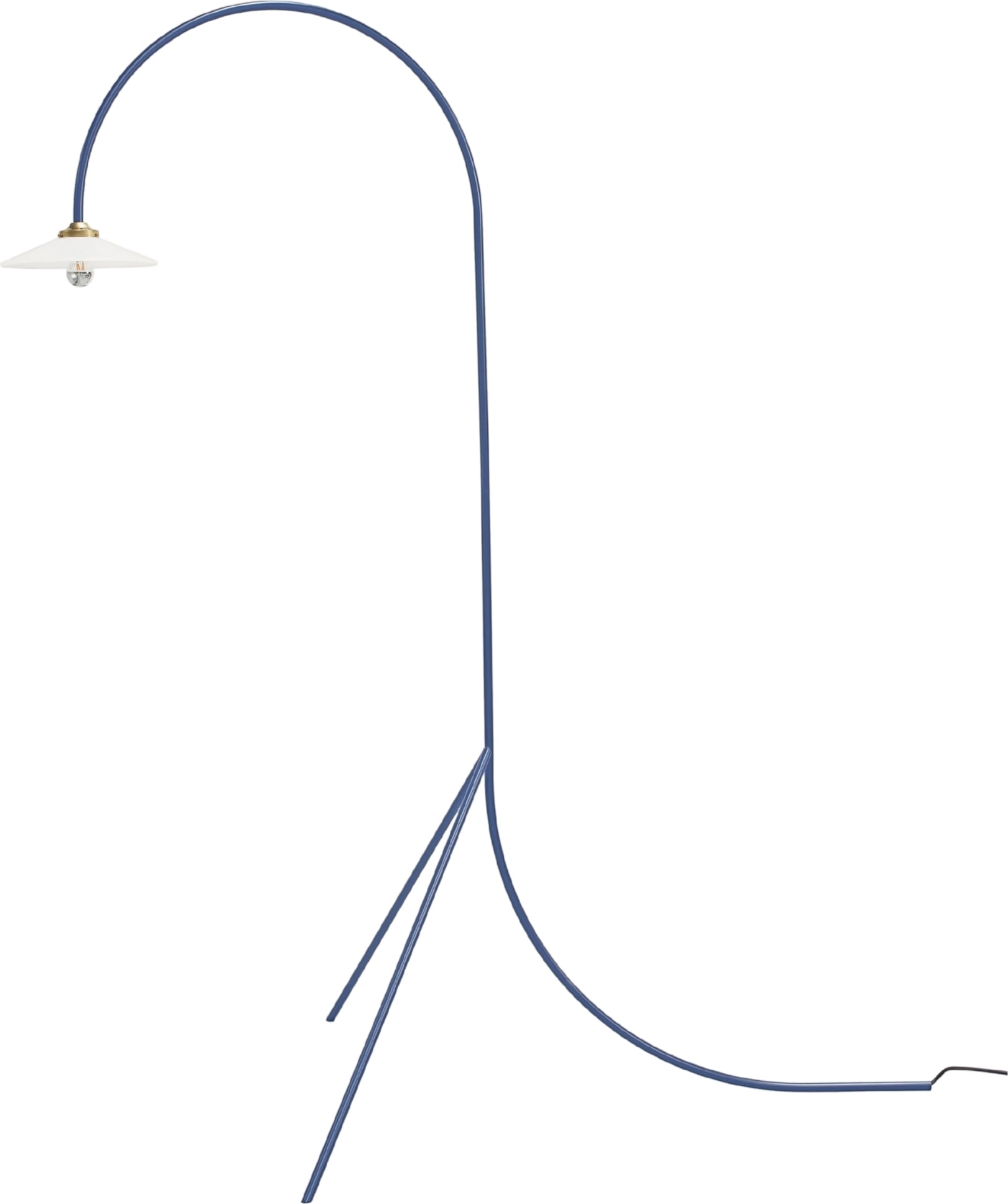 Lampa stojąca No1 190 cm niebieska