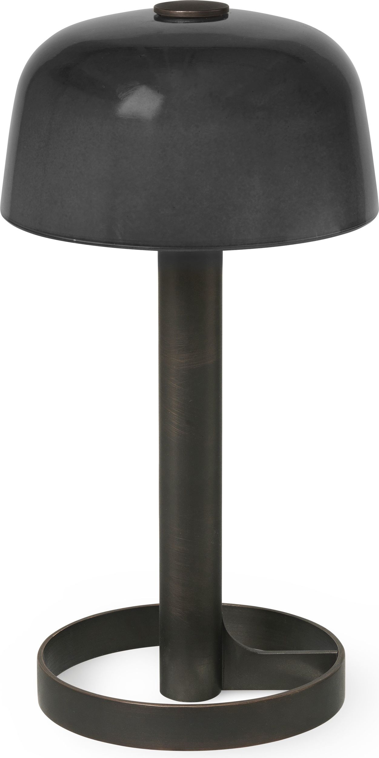 Lampa stołowa Soft Spot ciemnoszara