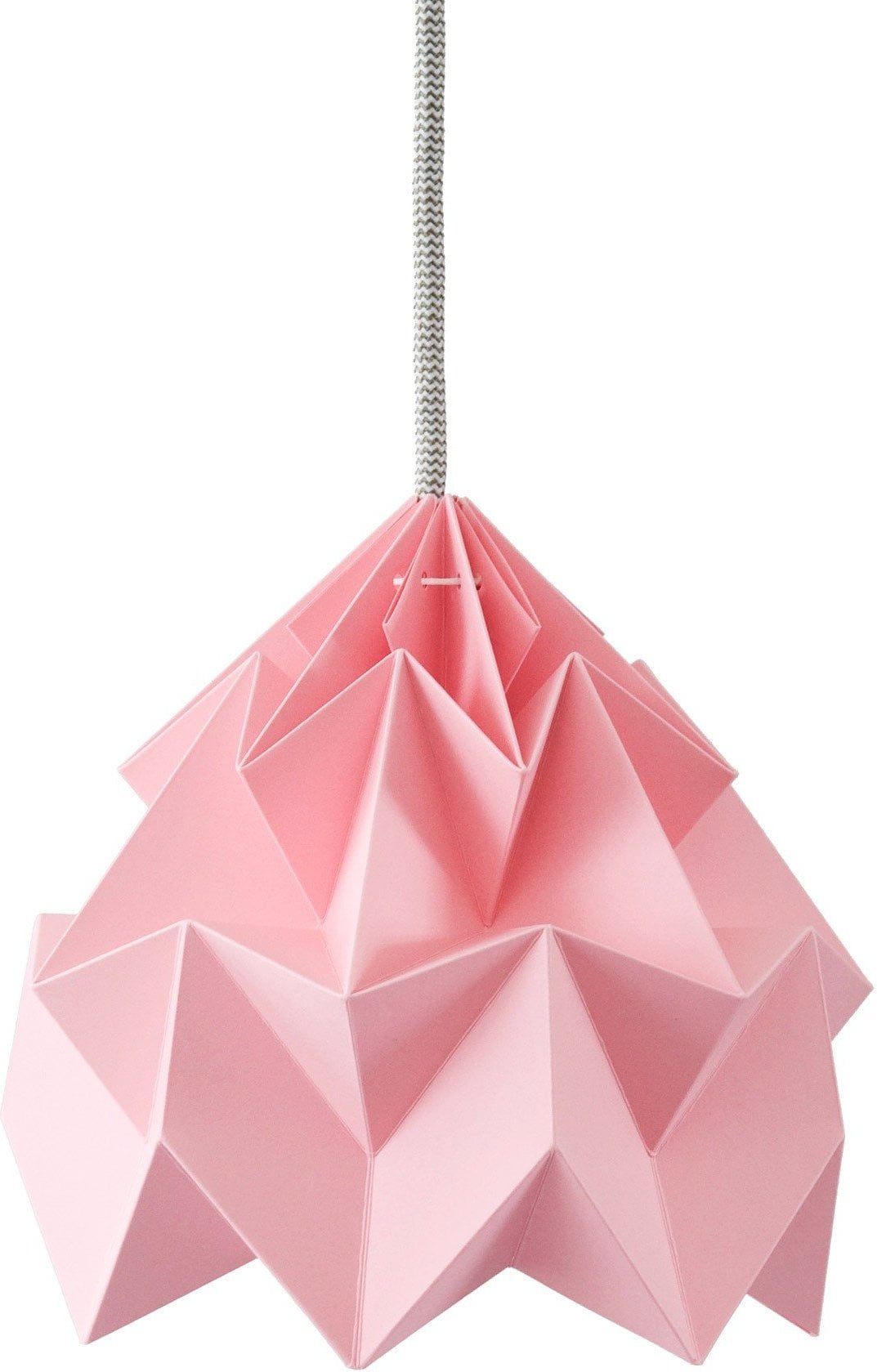 Lampa Moth różowa