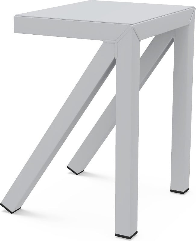 Stołek Bureaurama 50 cm szary