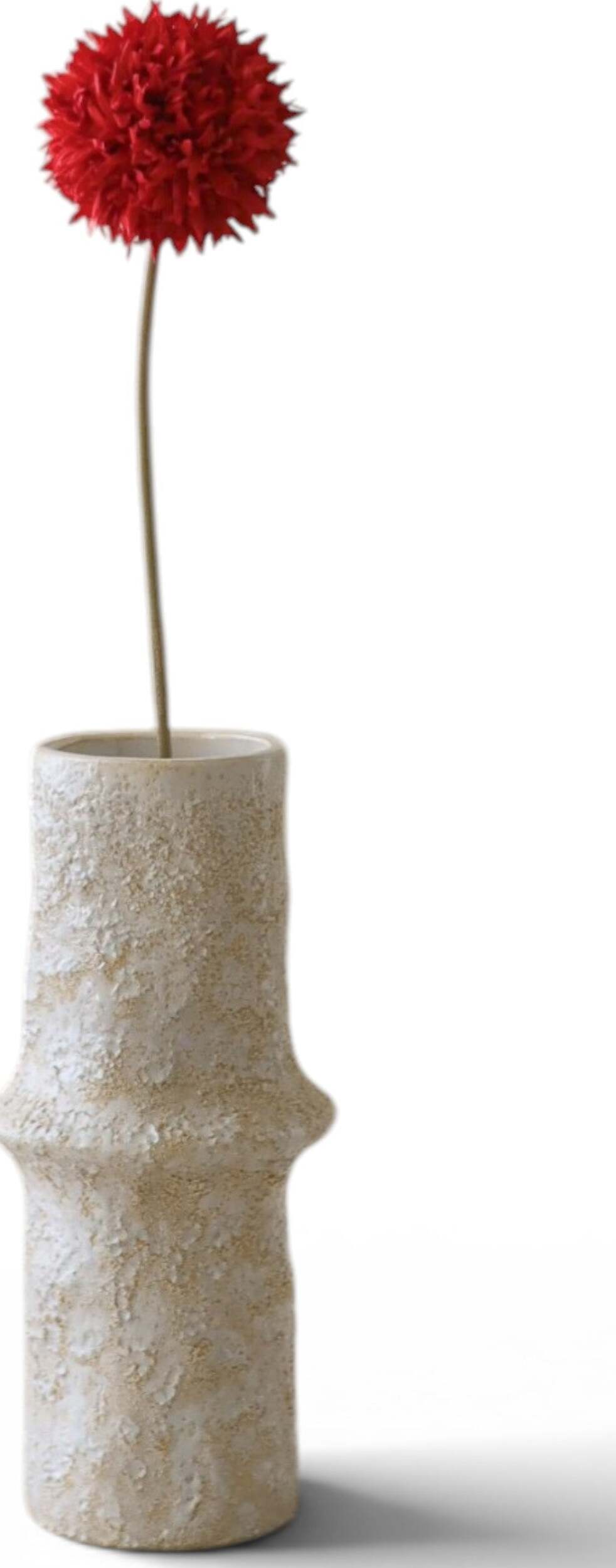 Kwiat sztuczny Botane czosnek ozdobny 45 cm czerwony