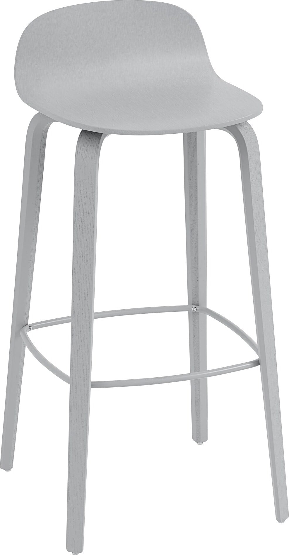 Stołek barowy Visu 75 cm szary
