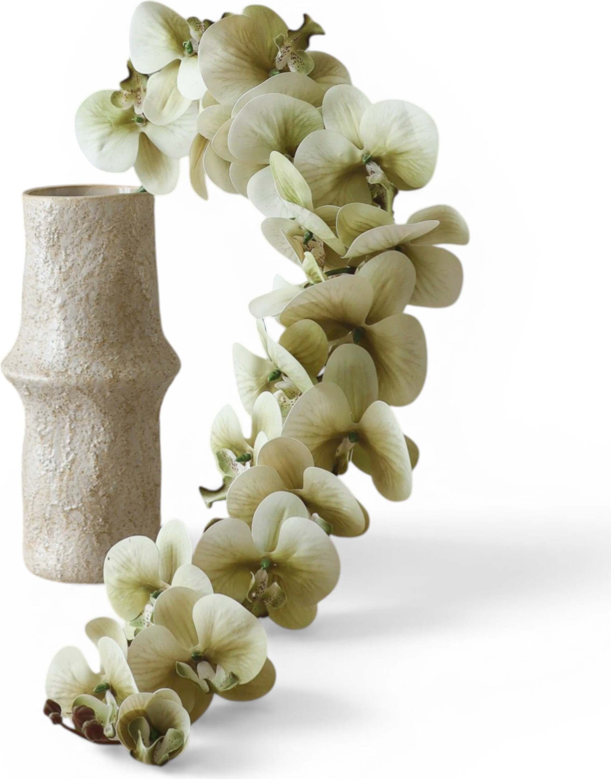 Kwiat sztuczny Botane storczyk 134 cm zielony wielkokwiatowy
