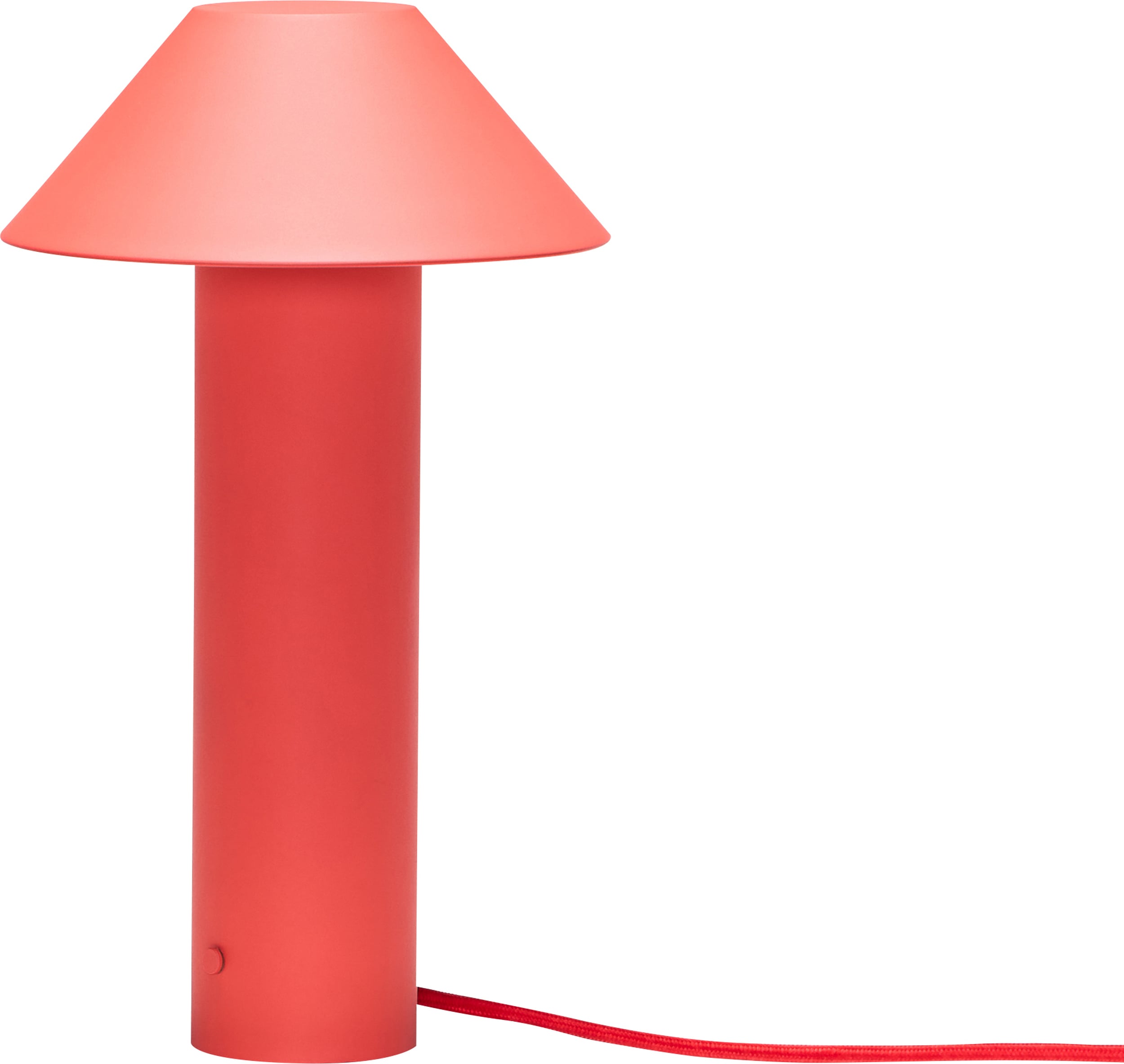 Lampa stołowa Tower 32 cm czerwona