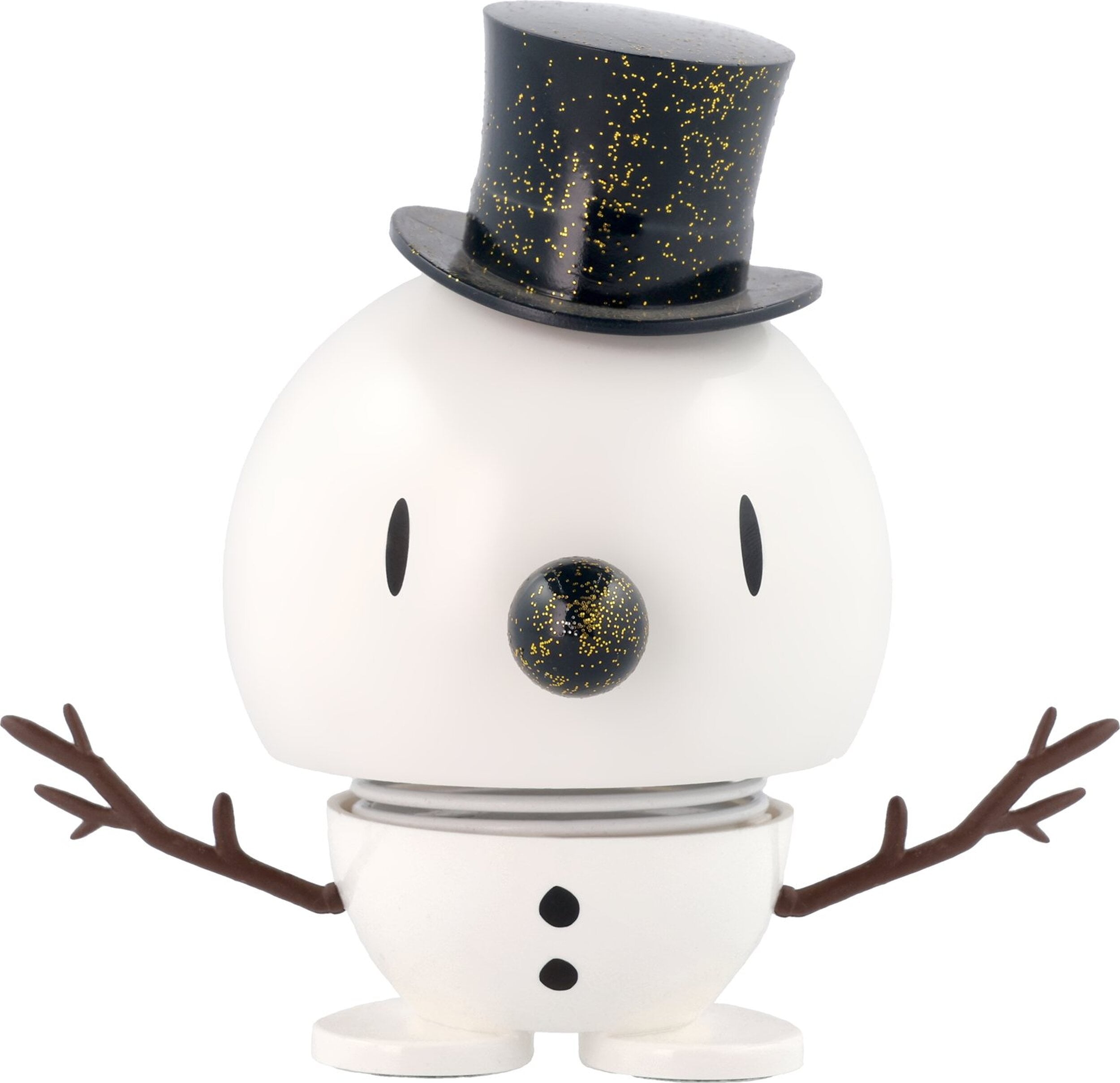 Figurka Xmass bałwan M biało-niebieska