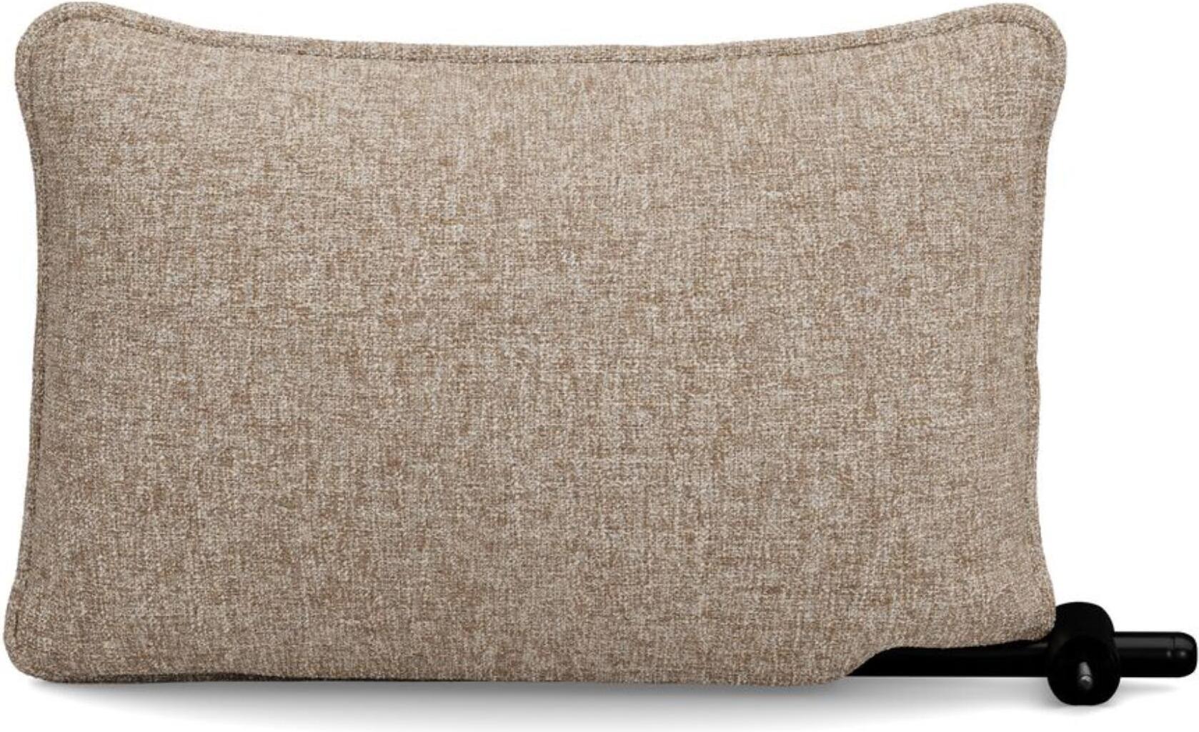Podłokietnik do sofy Sumo Boucle 35 x 65 cm brązowy
