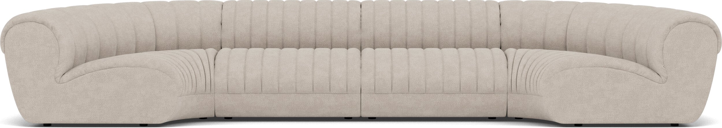 Sofa modułowa 4-osobowa Coltre Configuration 1 piaskowa