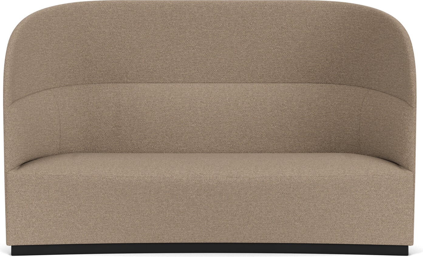 Sofa z wysokim oparciem Tearoom 190 cm beżowy z gniazdkiem USB