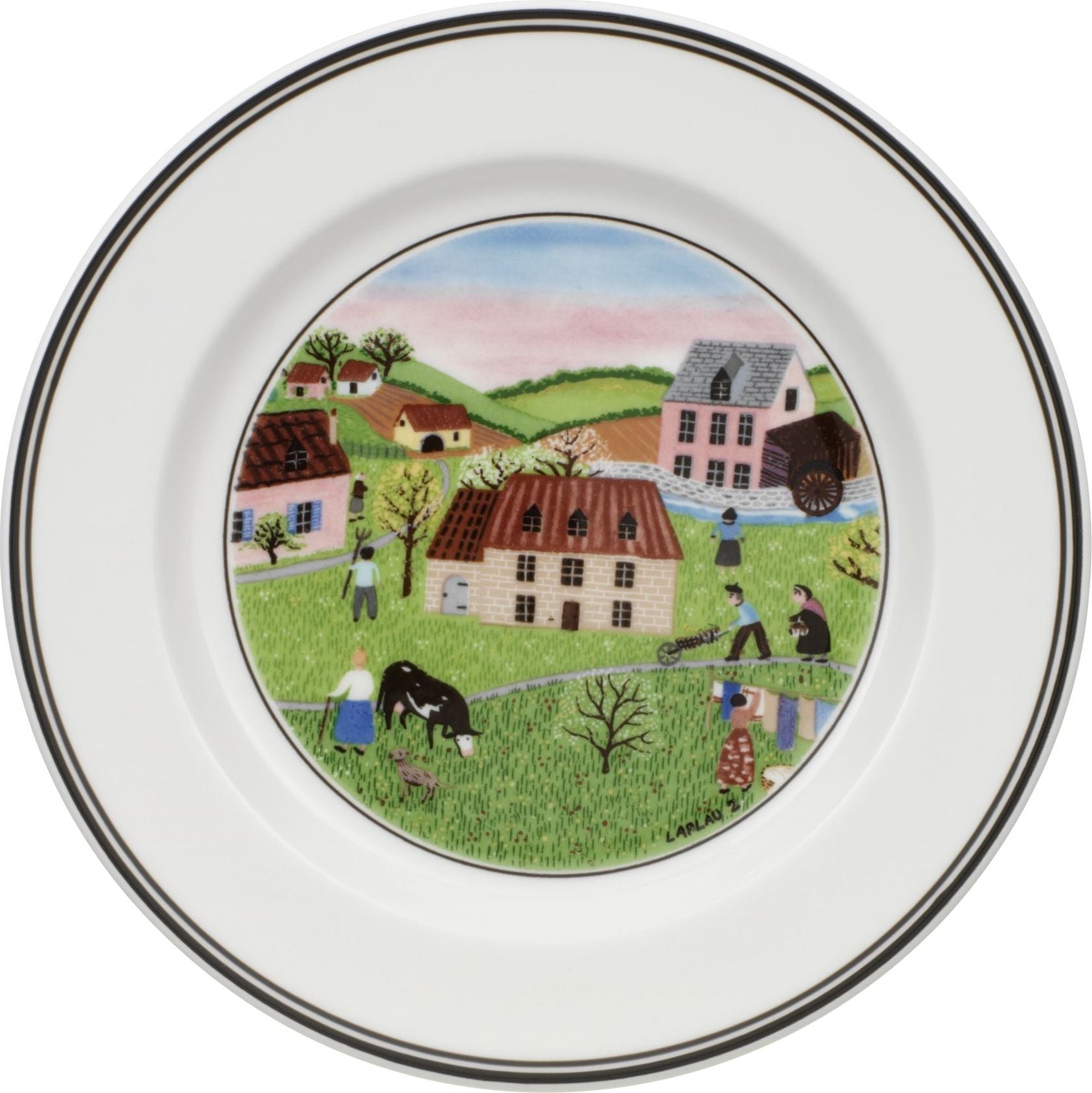 Talerz deserowy Design Naif Mill 17 cm