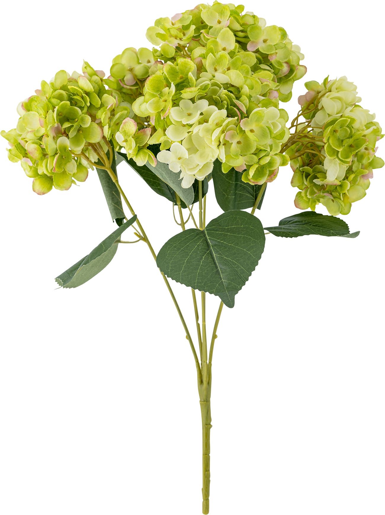 Kwiat sztuczny Bloomingville hortensja 49 cm biała