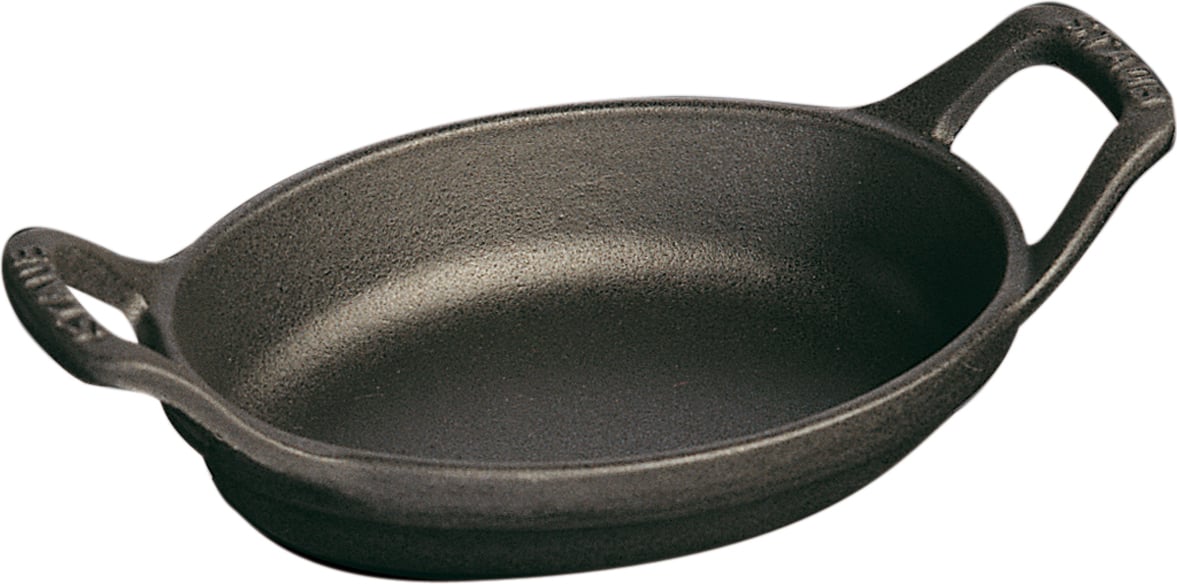 Naczynie do zapiekania i serwowania Staub owalne 250 ml czarne