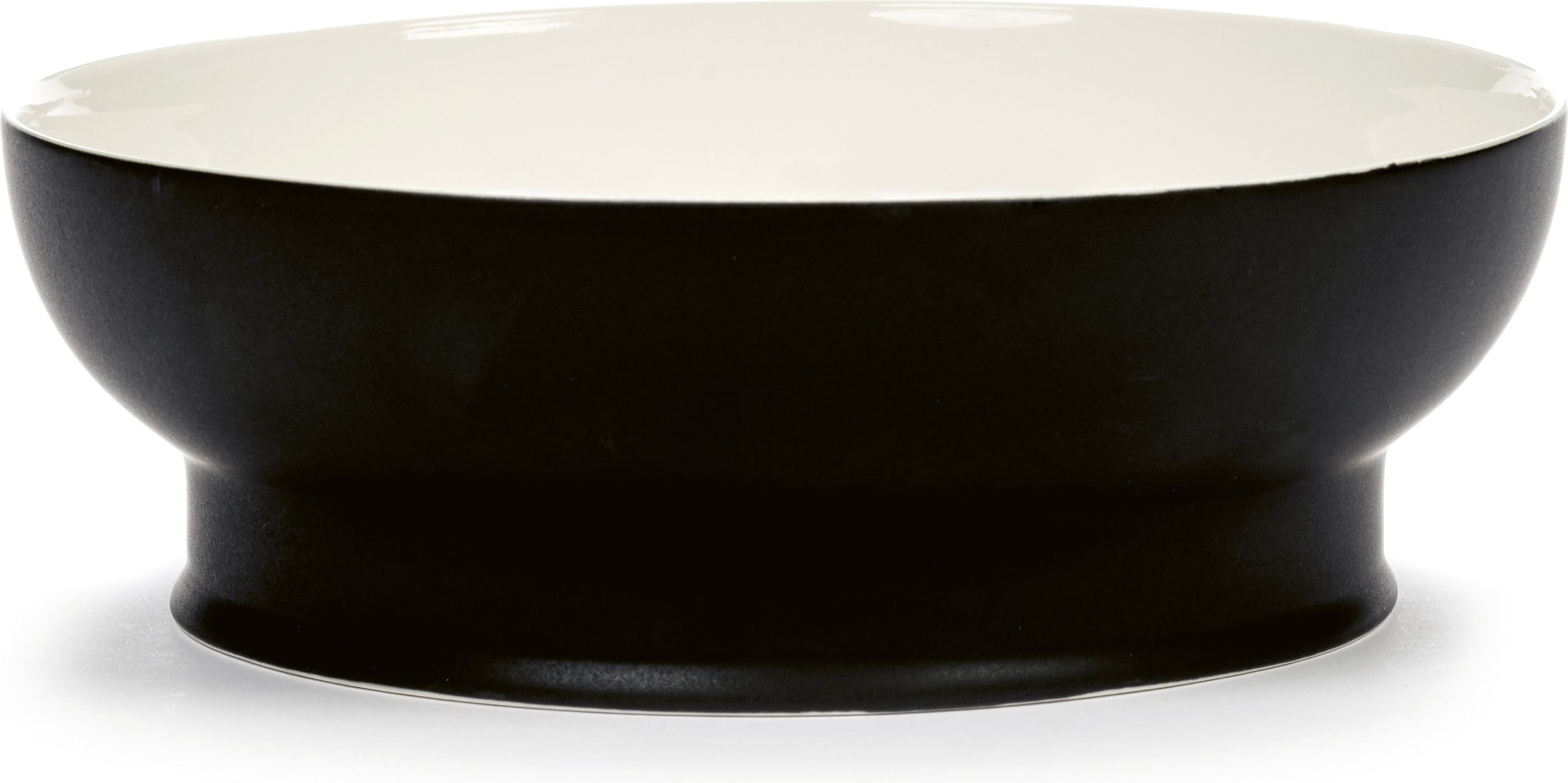 Miski Ra 22 cm czarno-białe 2 szt.