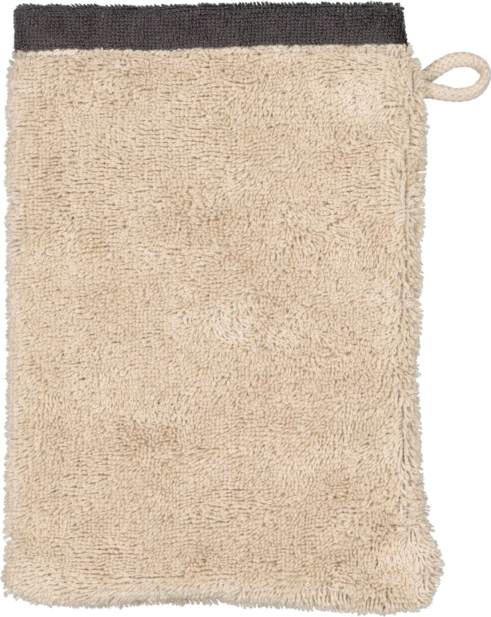Rękawica kąpielowa Lifestyle Splash 16 x 22 cm beżowo-szara