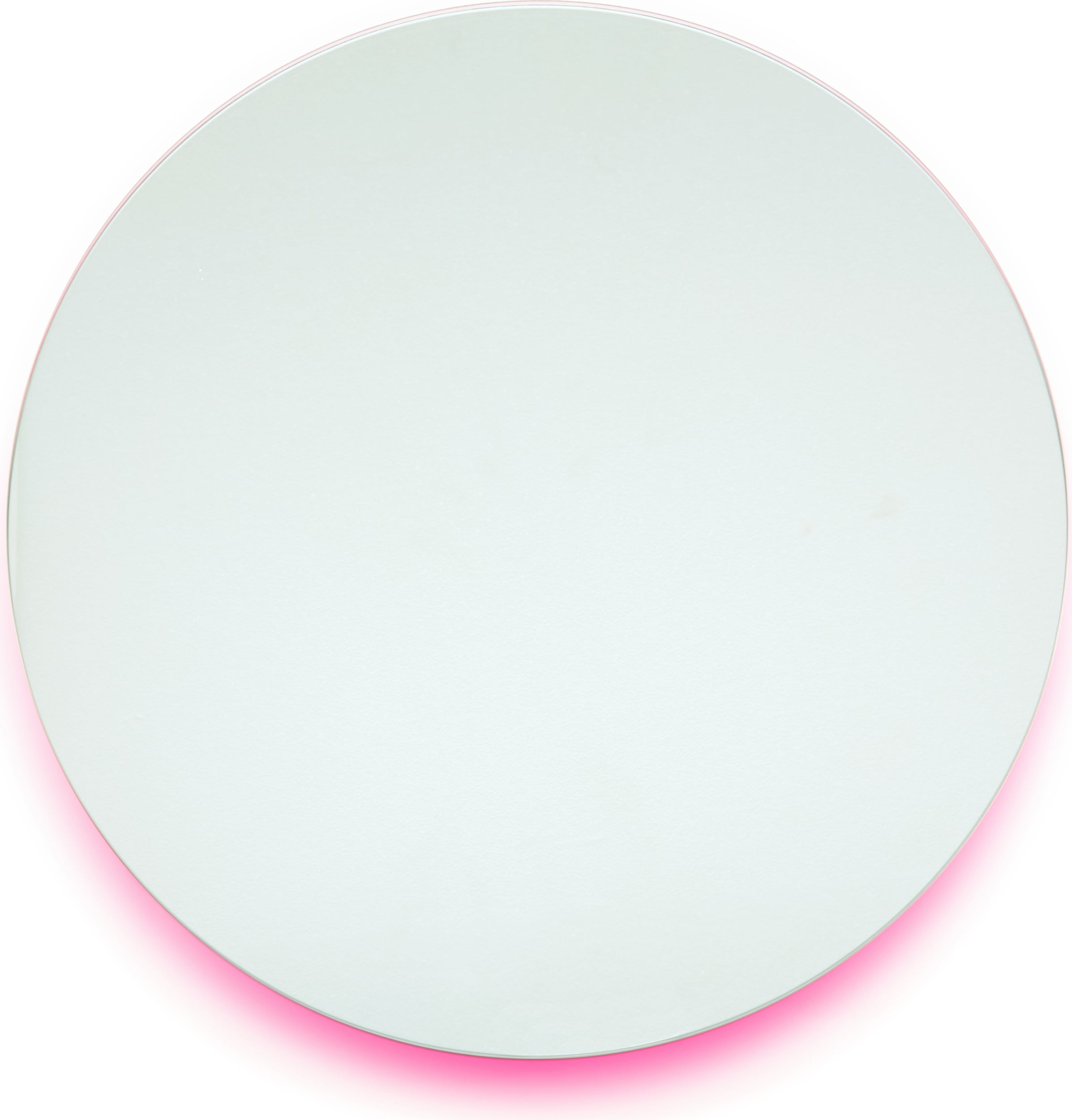 Lustro ścienne Moonlight 45 cm różowe