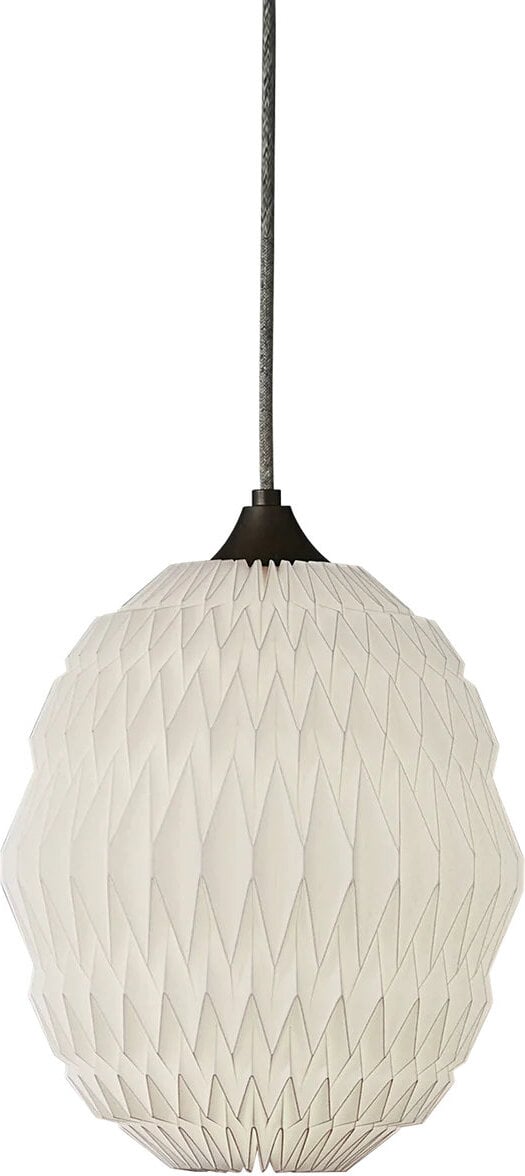 Lampa wisząca Caleo White 1 z papierowym kloszem