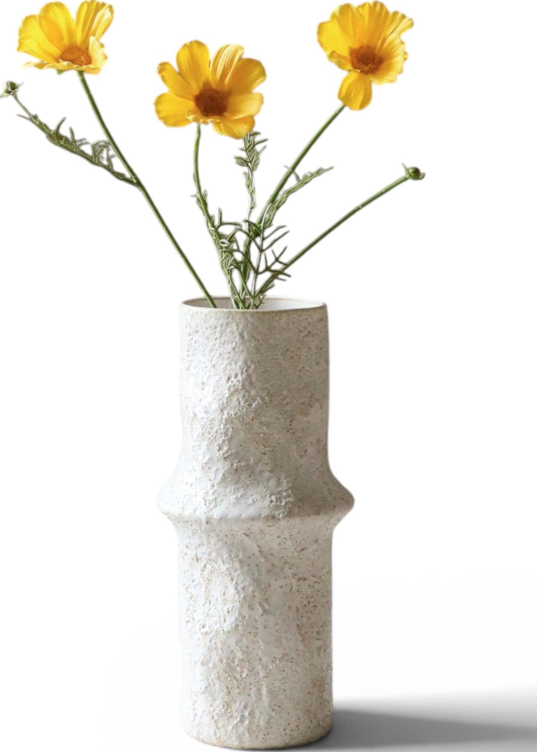 Kwiat sztuczny Botane kosmos 50 cm żółty
