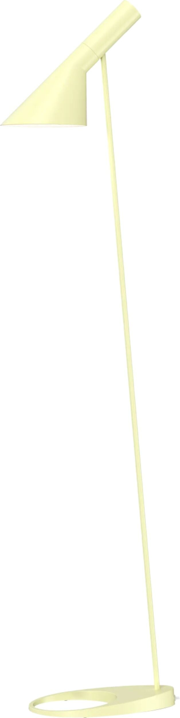 Lampa stojąca AJ jasnożółta