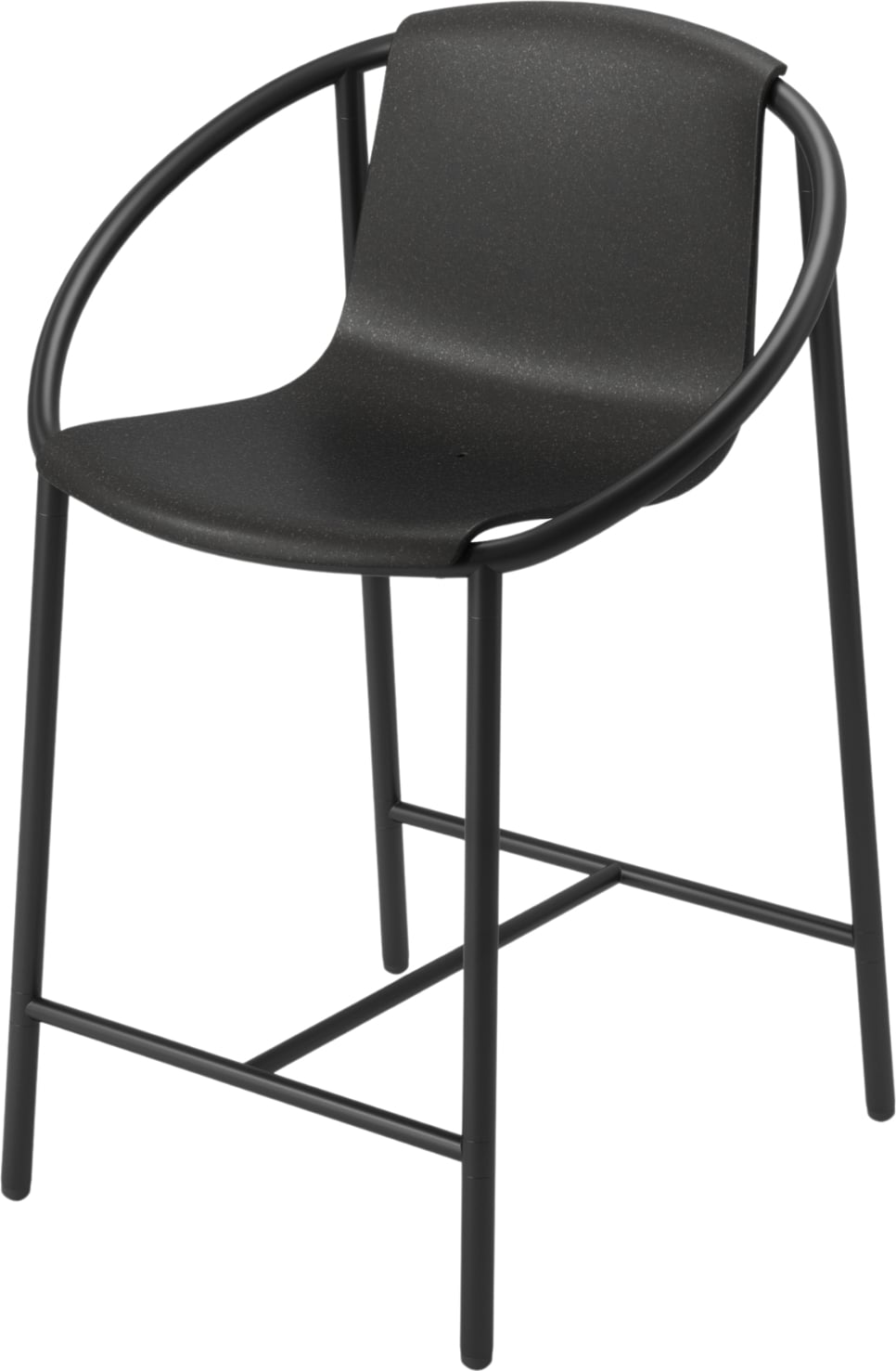 Krzesło Ringo 90 cm czarne