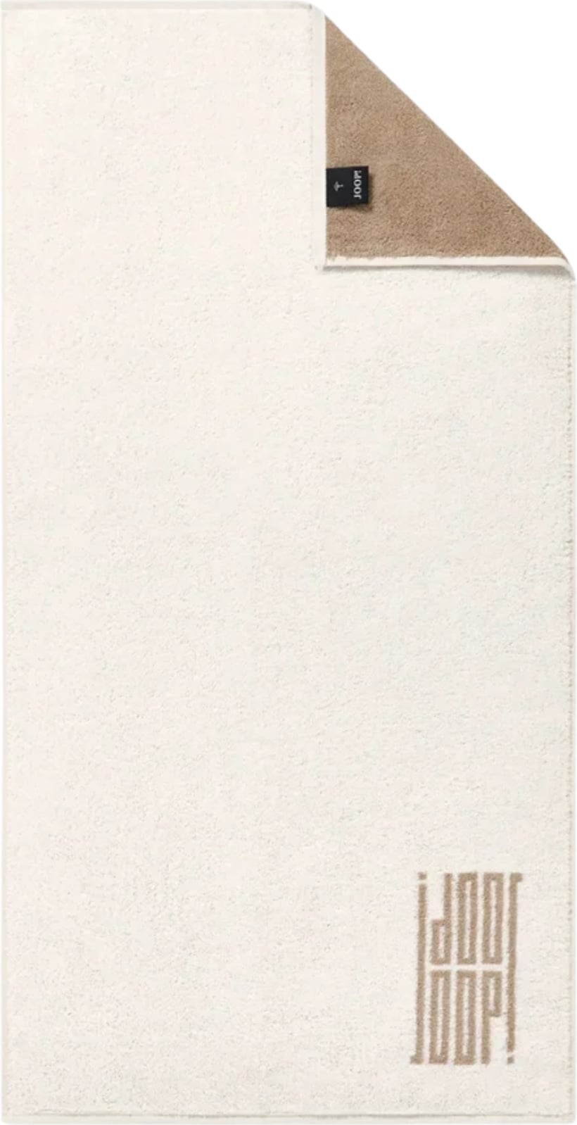 Ręcznik kąpielowy Bars Doubleface 80 x 150 cm kremowy
