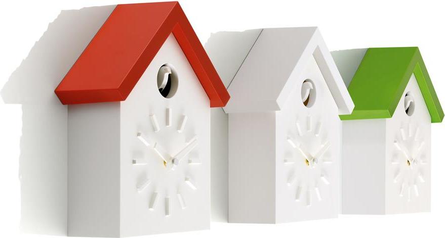 Zegar ścienny Cu-Clock zielony
