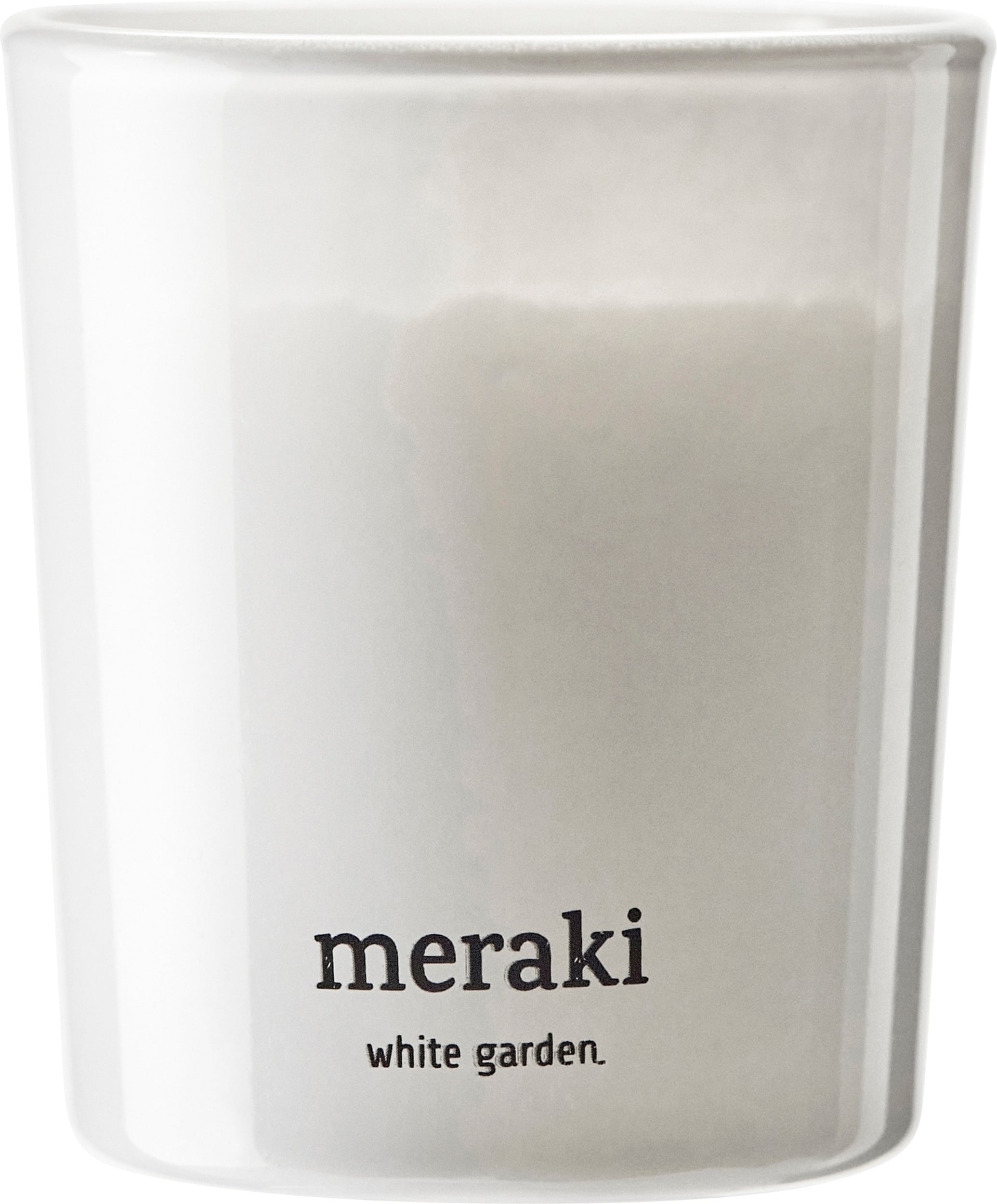 Świeca zapachowa Meraki White Garden mała