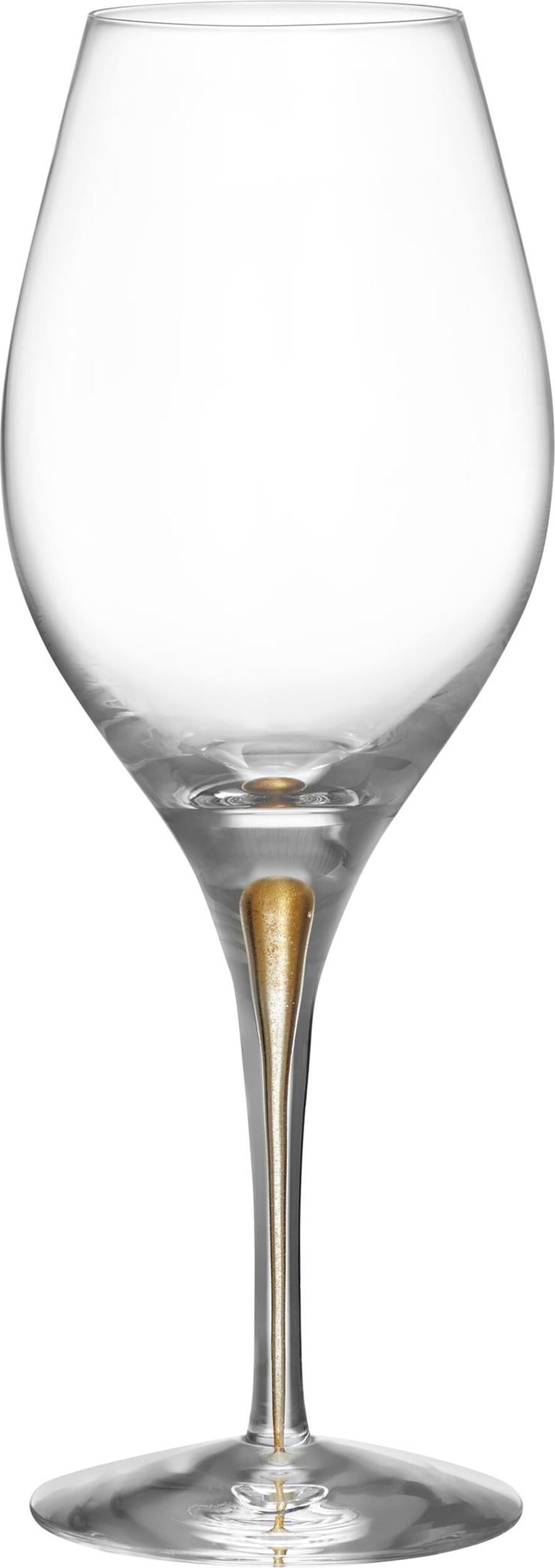Kieliszki do wina Intermezzo Balance 440 ml złote 2 szt.