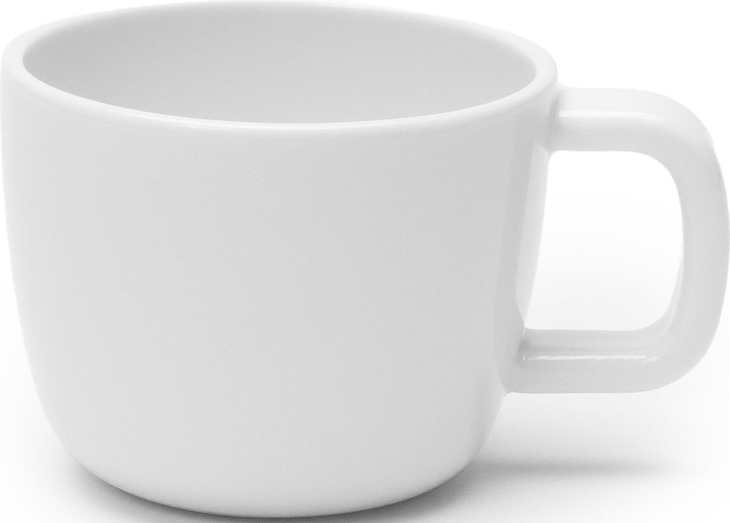 Filiżanki do espresso Passe-partout 135 ml białe szkliwione 4 szt.