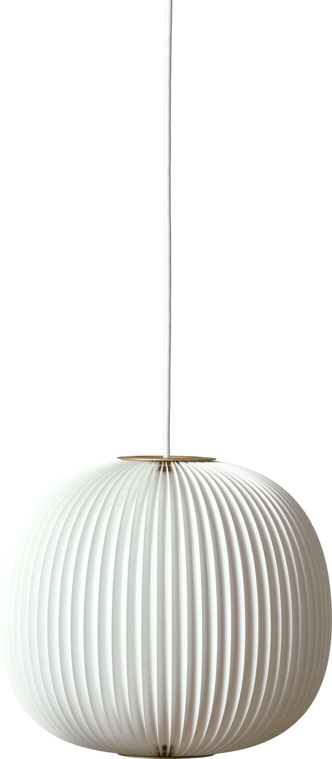 Lampa wisząca Lamella III mosiądz
