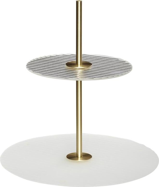 Etażerka Hübsch 31 cm szklana