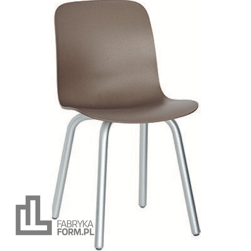 Krzesło Substance aluminium szarobeżowe