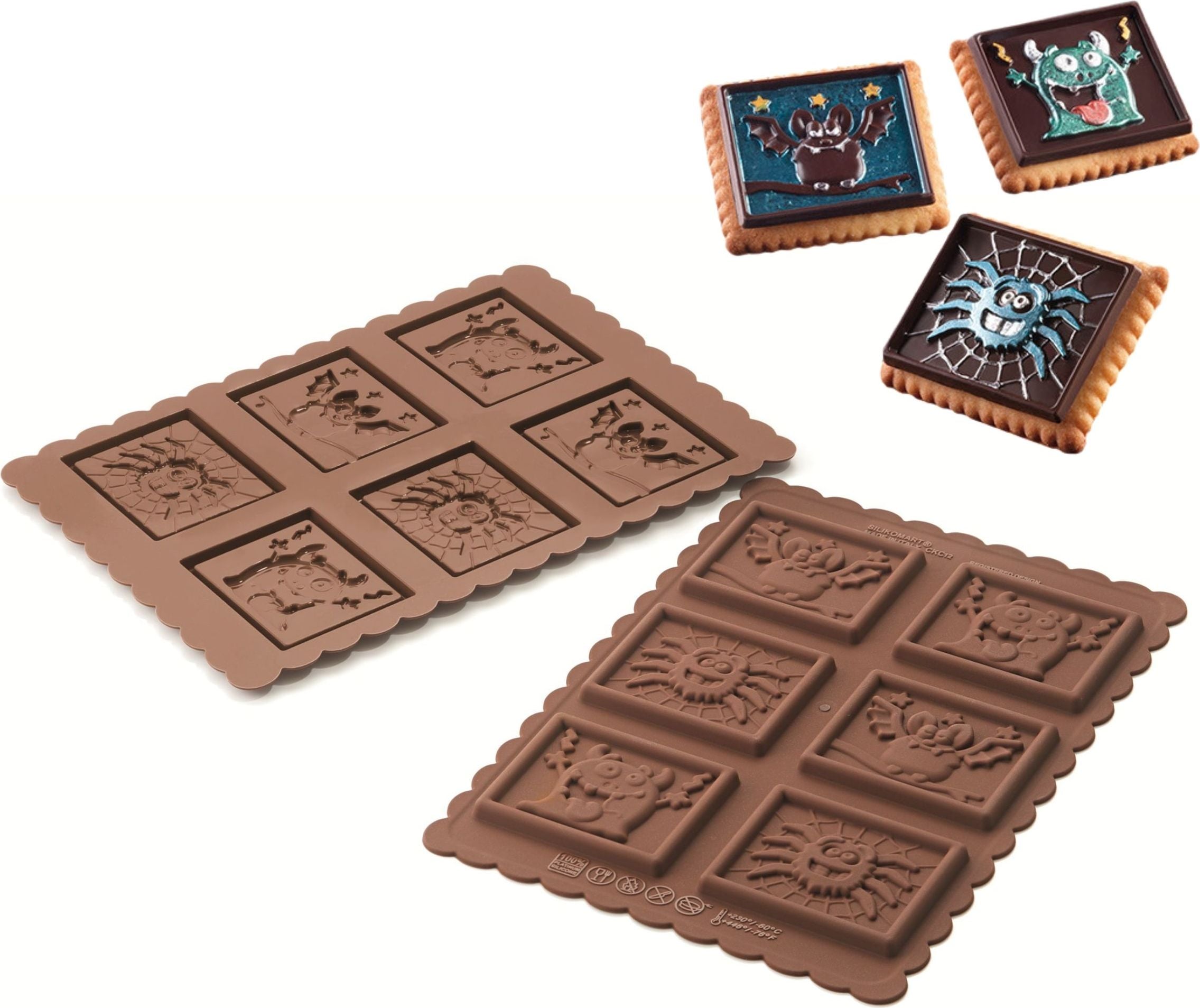 Forma do ciastek Ckc12 Cookie Monster Slim silikonowa