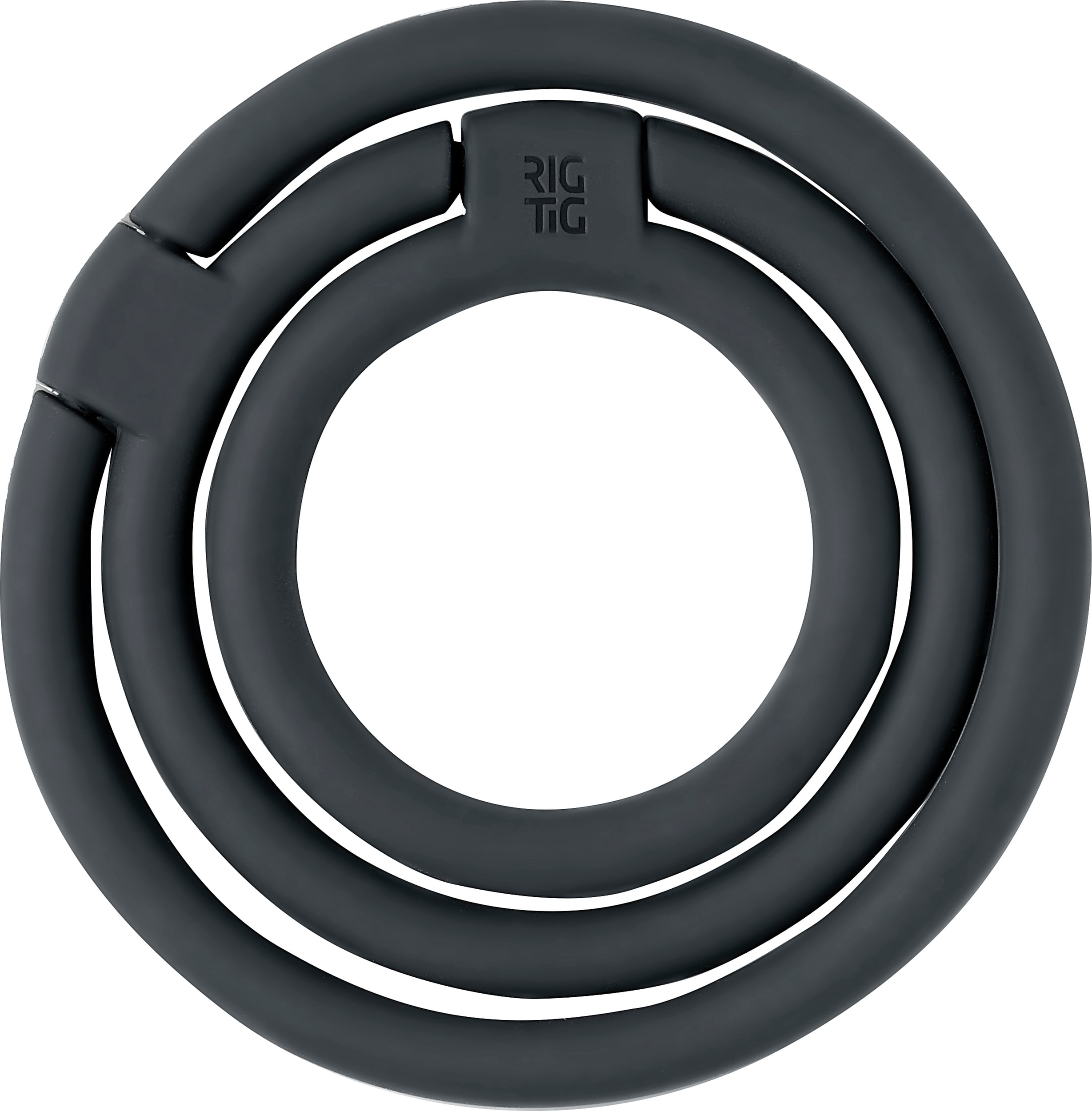 Podstawka pod gorące naczynia Circles czarna potrójna
