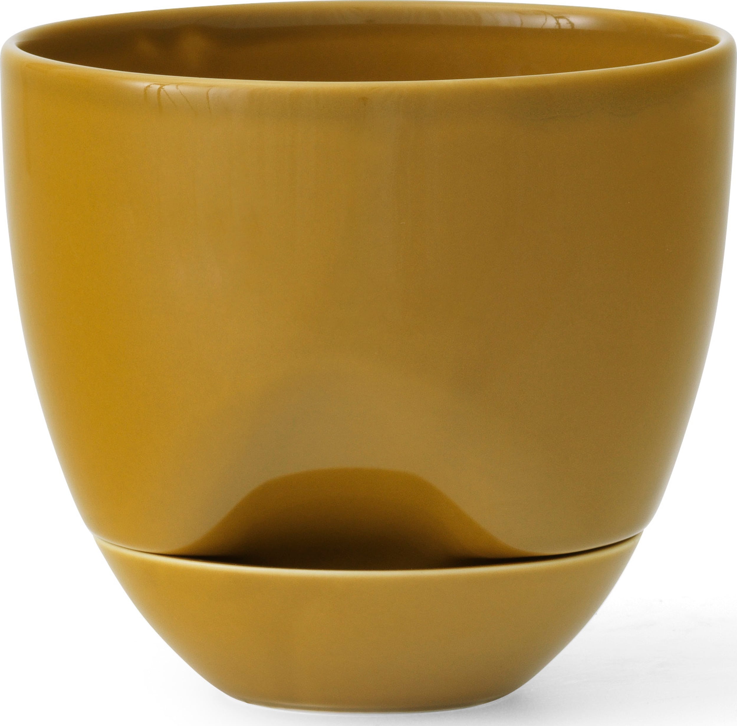 Doniczka samonawadniająca Hydrous 12 cm ochra
